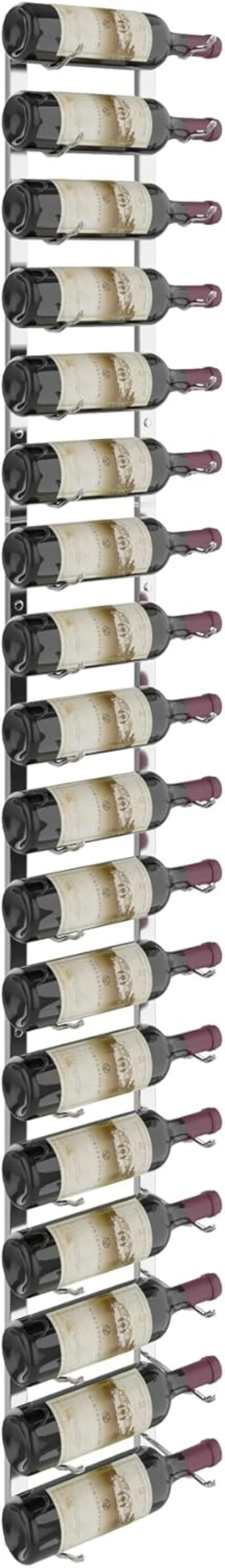 Series Luxe Wine Rack 6 - Single Depth, Metal Wall Mounted Wine Rack - Modern, Easy Access Wine Storage - Space Saving
Series Luxe Wine Rack 6 - Single Depth, Metal Wall Mounted Wine Rack - Modern, Easy Access Wine Storage - Space Saving