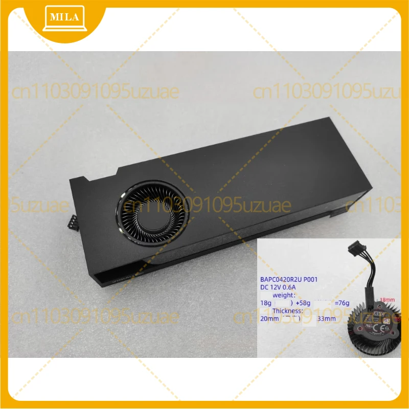 Вентилятор профессиональной видеокарты для Nvidia RTX A2000 a2000 6 ГБ 12 ГБ
Вентилятор профессиональной видеокарты для Nvidia RTX A2000 a2000 6 ГБ 12 ГБ