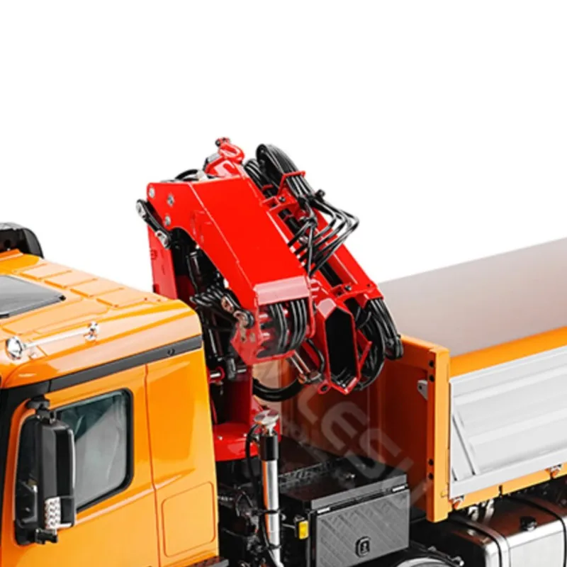 1/14 8X8 LESU RC Hydraulic Dumper Truck Crane Tipper 3-Ways DIY KIT Cabin 3348 Light Sound Vehicle Car Models Toys for Boys
1/14 8X8 LESU RC Hydraulic Dumper Truck Crane Tipper 3-Ways DIY KIT Cabin 3348 Light Sound Vehicle Car Models Toys for Boys