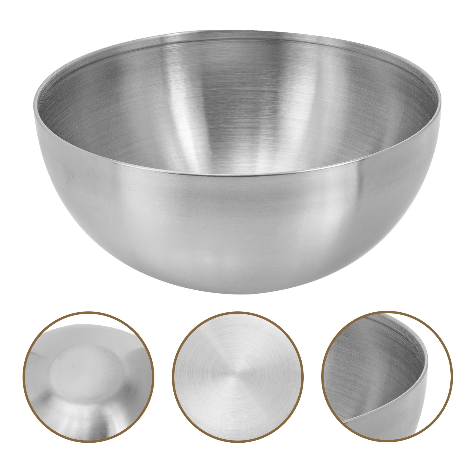 Stainless Steel Salad Bowl Fruit Storage Container Bowls Lunch Box Easy Clean Family Gatherings Parties Weddings Bars
Stainless Steel Salad Bowl Fruit Storage Container Bowls Lunch Box Easy Clean Family Gatherings Parties Weddings Bars