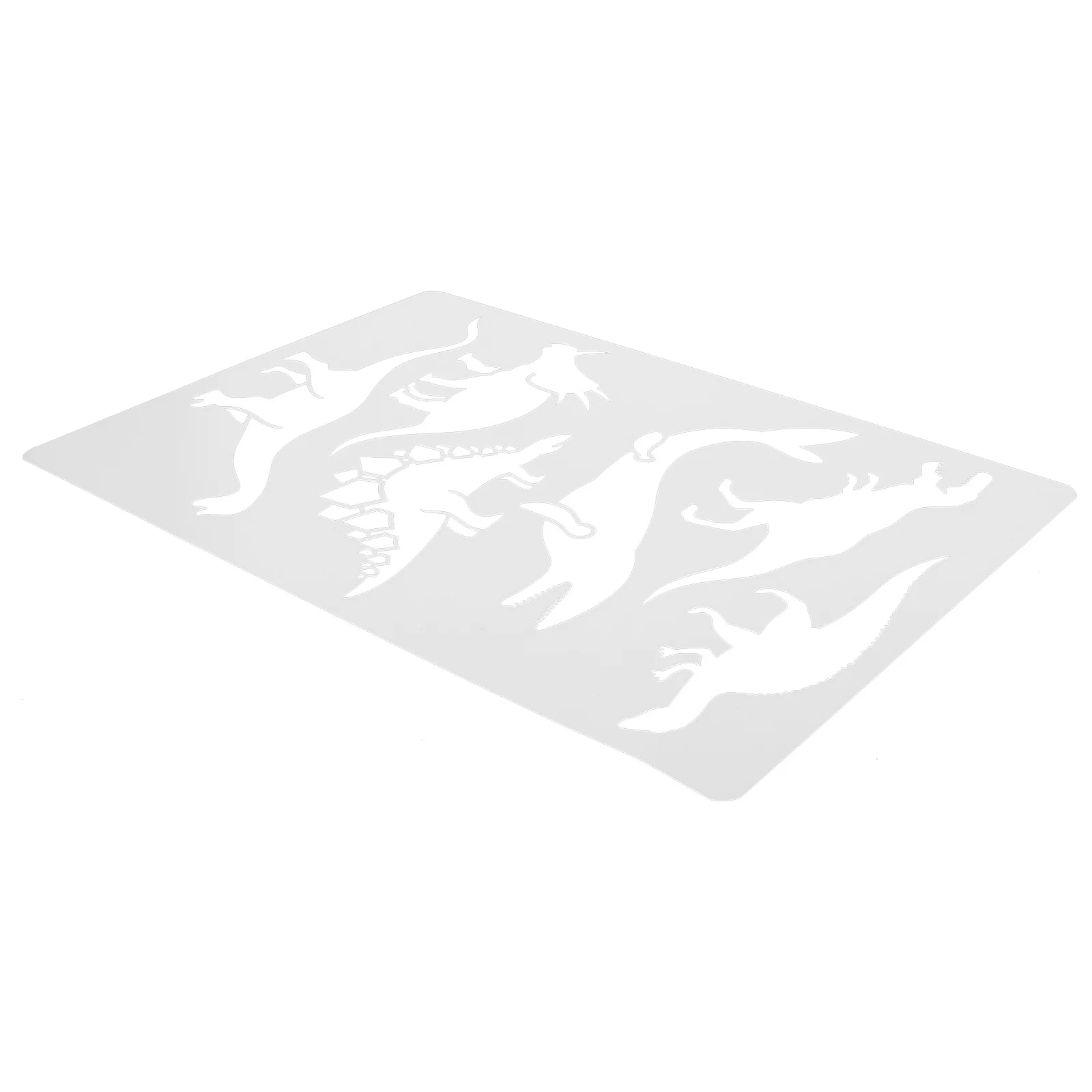 Dinosaur Hollow Painting Template DIY Stencils Reusable Crafts Tools Plastic Classroom Accessories Supplies
Dinosaur Hollow Painting Template DIY Stencils Reusable Crafts Tools Plastic Classroom Accessories Supplies