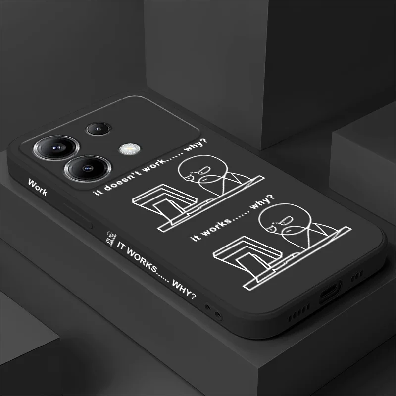 Work Stick Figure Phone Case For Xiaomi Poco F7 X7 X6 F6 M6 M5 M5S F5 X5 F4 X4 M4 F3 M3 X3 Pro 4G 5G GT Silicone Cover 
Work Stick Figure Phone Case For Xiaomi Poco F7 X7 X6 F6 M6 M5 M5S F5 X5 F4 X4 M4 F3 M3 X3 Pro 4G 5G GT Silicone Cover