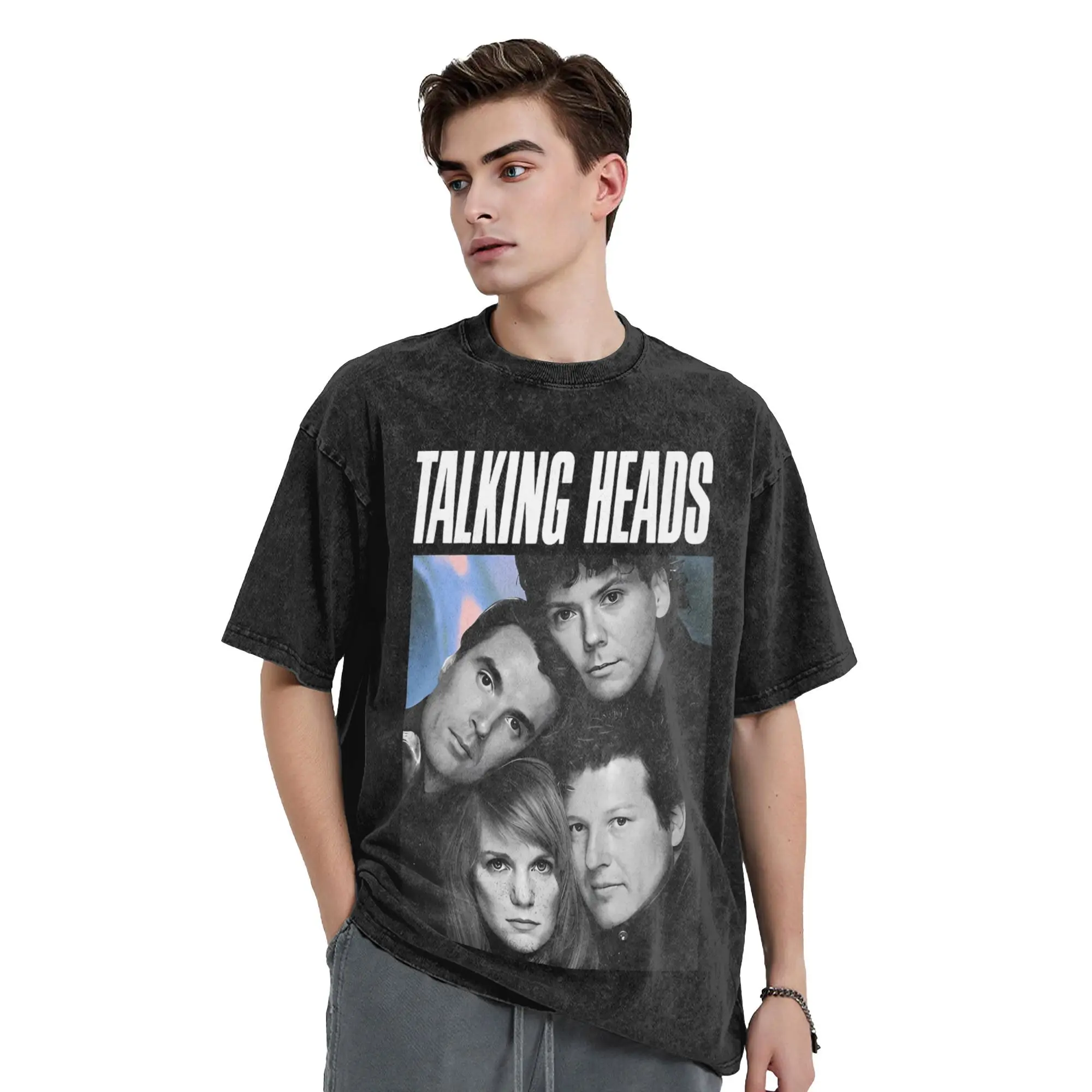 Talking Heads Band Washed T Shirts Streetwear Hip Hop Vintage T-Shirts Tees for Men Women Short Sleeve Oversize Summer
Talking Heads Band Washed T Shirts Streetwear Hip Hop Vintage T-Shirts Tees for Men Women Short Sleeve Oversize Summer