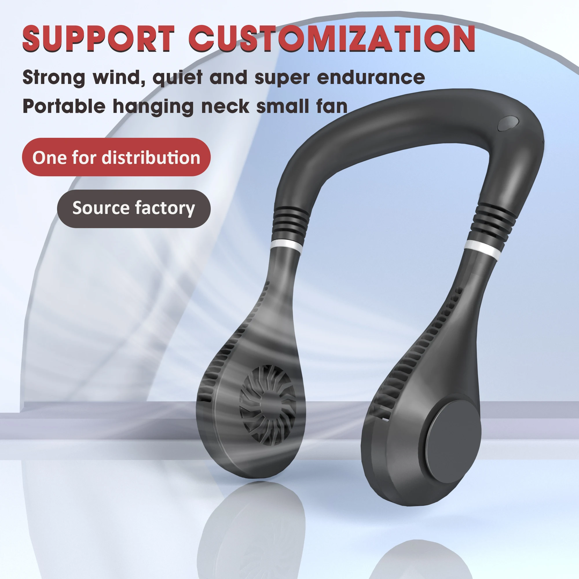 High Cost-Effective Useful Factory Supply Durable Usb Portable Rechargeable Hand Free Neck Fan
High Cost-Effective Useful Factory Supply Durable Usb Portable Rechargeable Hand Free Neck Fan