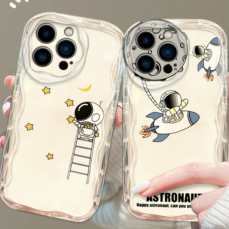 Anime Lunar Astronaut Luxury For Apple iPhone 15 14 13 12 11 XS XR X Pro Max Plus Wave Oil Soft Phone Case
Anime Lunar Astronaut Luxury For Apple iPhone 15 14 13 12 11 XS XR X Pro Max Plus Wave Oil Soft Phone Case