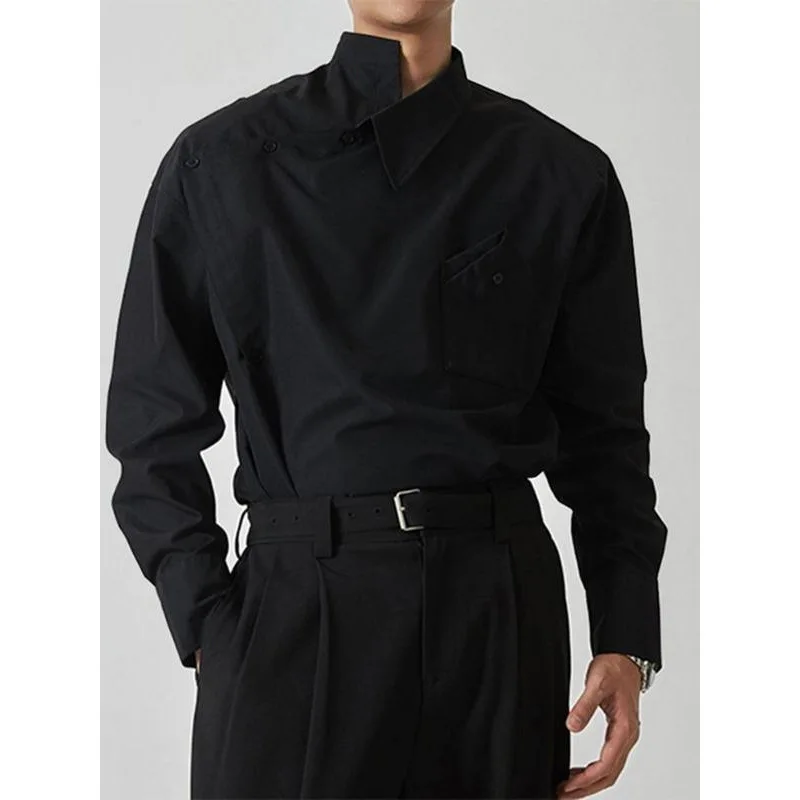 Irregular Collar Mens Shirt Men's Shirt Q 59232 Non-uniform Collar Male Blouse Other Style Other Fabric Other Material Spring...
Irregular Collar Mens Shirt Men's Shirt Q 59232 Non-uniform Collar Male Blouse Other Style Other Fabric Other Material Spring...
