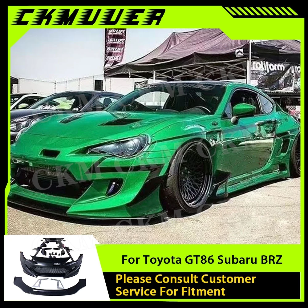 CKMUUER Широкий комплект кузова FRP Защита бампера Передняя губа Боковая отделка Задний спойлер Для Toyota GT86 Subaru BRZ FT86 FRS Стайлинг автомобиля
CKMUUER Широкий комплект кузова FRP Защита бампера Передняя губа Боковая отделка Задний спойлер Для Toyota GT86 Subaru BRZ FT86 FRS Стайлинг автомобиля