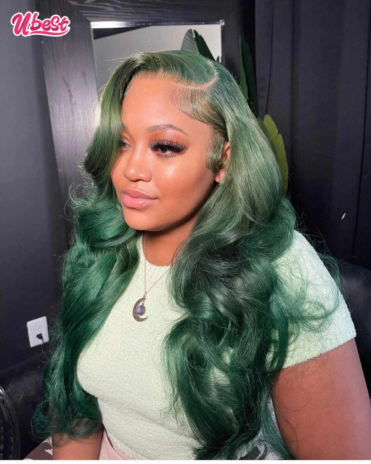 Ubest Green 613 Colored 13X6 100% Human Hair Wigs Body Wave 13x4 Transparent Lace Front Human Hair Wigs for Women Remy Wigs
Ubest Green 613 Colored 13X6 100% Human Hair Wigs Body Wave 13x4 Transparent Lace Front Human Hair Wigs for Women Remy Wigs