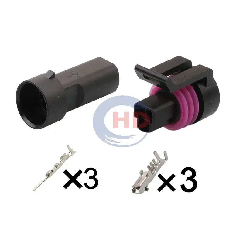1-20 sets 3 pin Universal Oil Pressure Sensor Connector HD034Y-1.5-11 12078090
1-20 sets 3 pin Universal Oil Pressure Sensor Connector HD034Y-1.5-11 12078090