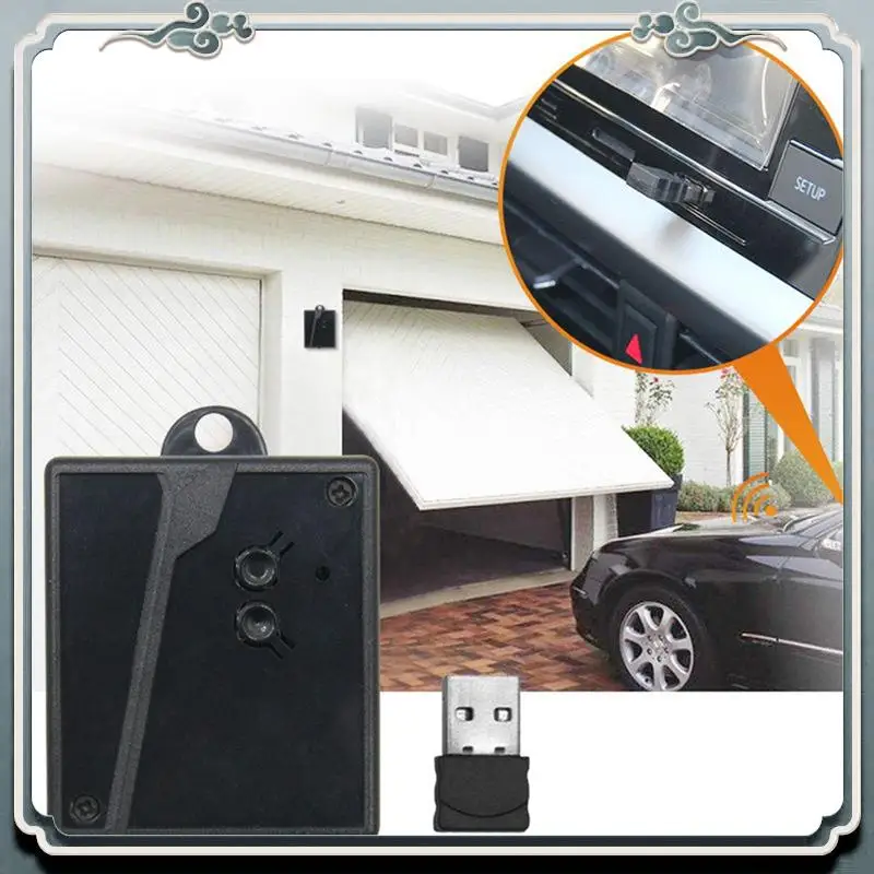 Premium Garage Door Opening Receiver USB Sensor Black 2.4G Bluetooth 12 24V Remote Control Gate Receiver Car Transmitter
Premium Garage Door Opening Receiver USB Sensor Black 2.4G Bluetooth 12 24V Remote Control Gate Receiver Car Transmitter