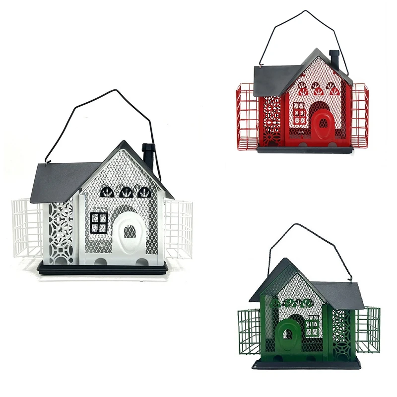 ABUN-Hummingbird Feeder Birdhouse - Automatic Dual Birdhouse Metal Outdoor Decor
ABUN-Hummingbird Feeder Birdhouse - Automatic Dual Birdhouse Metal Outdoor Decor