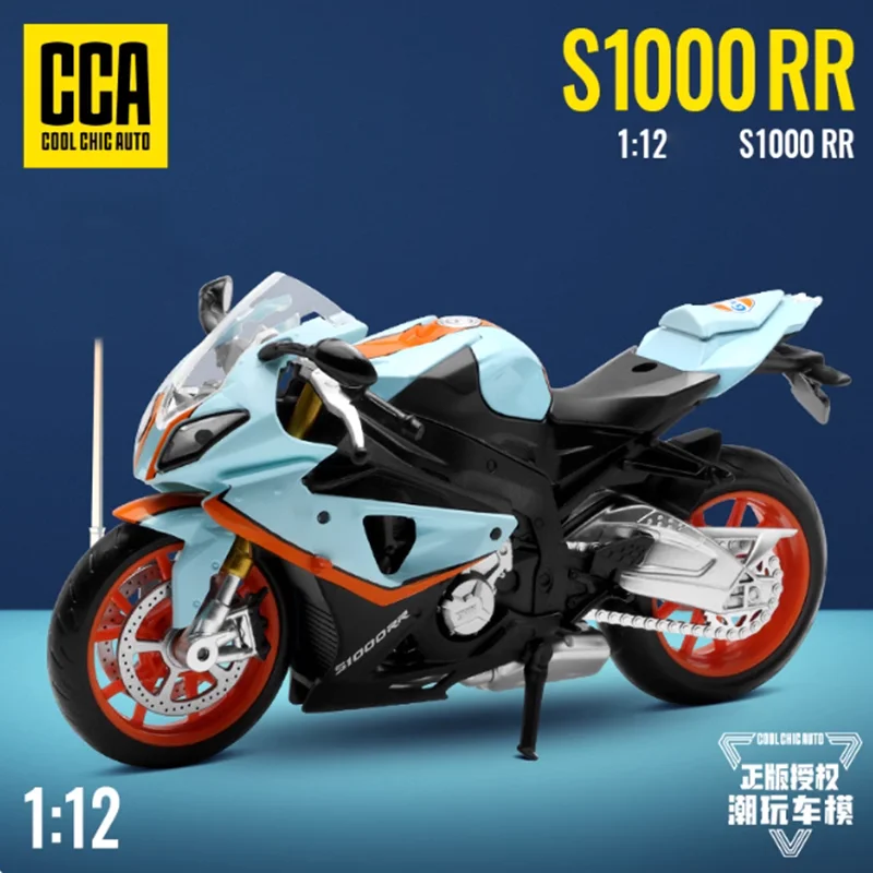 CCA масштаб 1/12 S1000RR мотоцикл из сплава, имитация модели автомобиля, классический сувенир для взрослых, подарок, статический дисплей
CCA масштаб 1/12 S1000RR мотоцикл из сплава, имитация модели автомобиля, классический сувенир для взрослых, подарок, статический дисплей