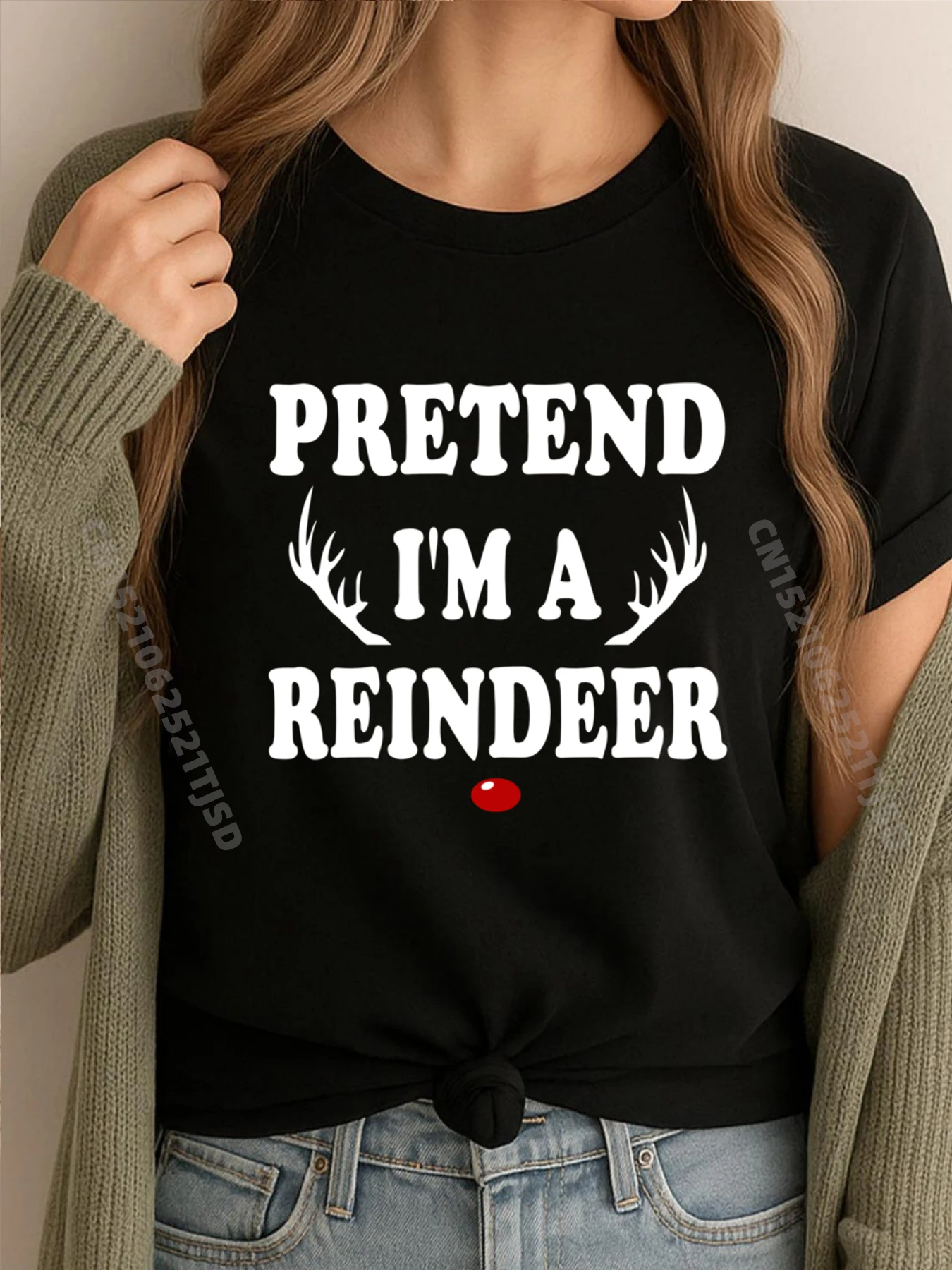 Роки, я ма, ленивый рождественский аниме-футболки с изображением оленей, забавная повседневная рубашка
Роки, я ма, ленивый рождественский аниме-футболки с изображением оленей, забавная повседневная рубашка