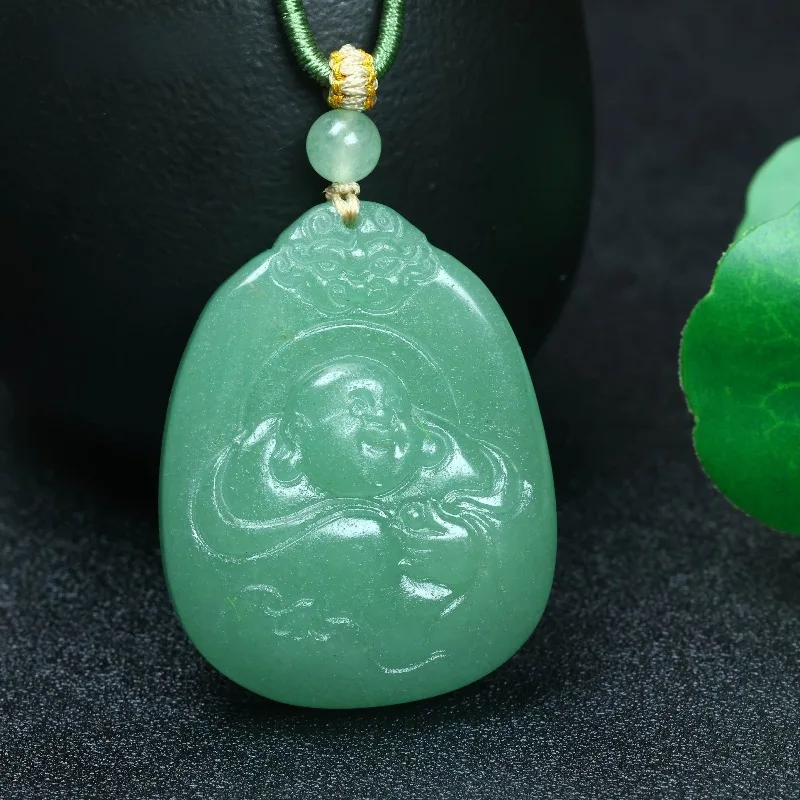 New High-ice Green Maitreya Buddha Pendant
New High-ice Green Maitreya Buddha Pendant