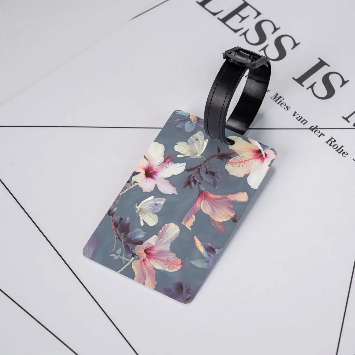 Butterflies And Hibiscus Flowers - A Painted Pattern Luggage Tags Suitcase Travel Baggage Boarding Tag Label Holder ID Name
Butterflies And Hibiscus Flowers - A Painted Pattern Luggage Tags Suitcase Travel Baggage Boarding Tag Label Holder ID Name