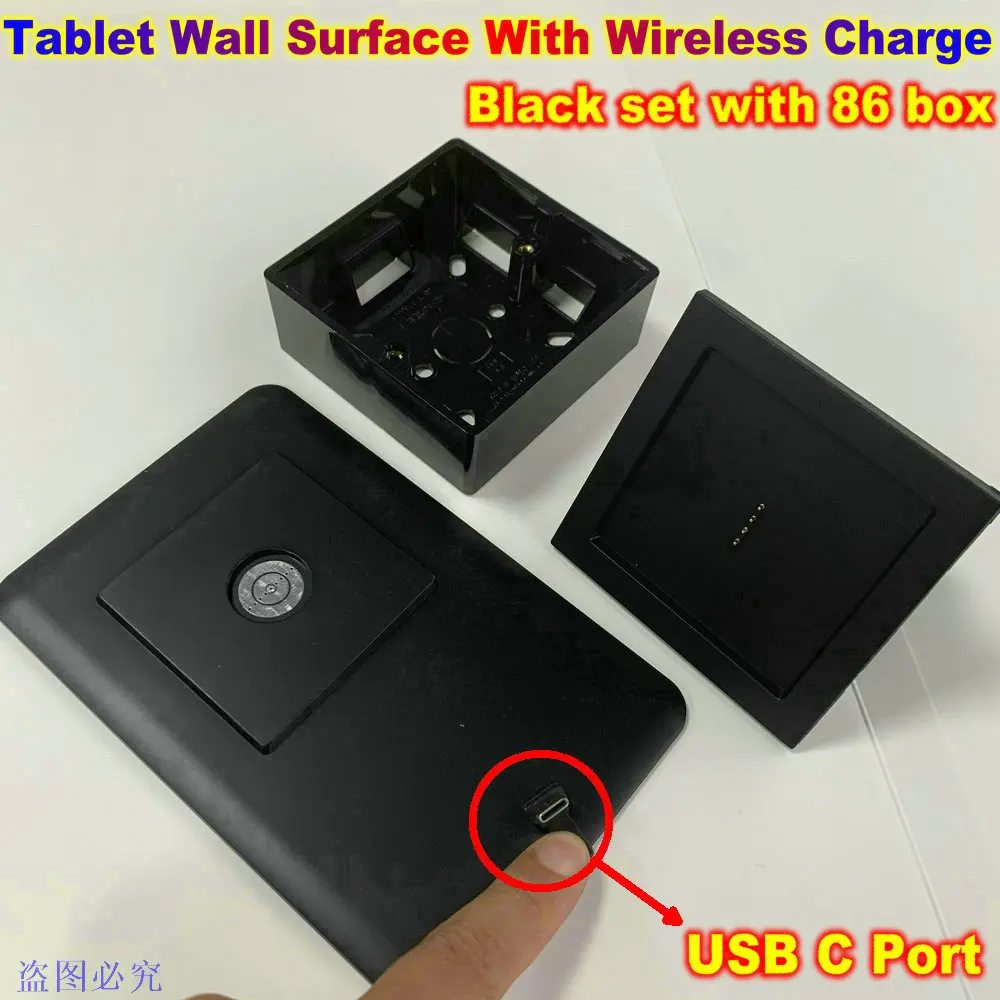 Wall Mounted Tablet Holder Wireless Charger Magnetic Bracket Type-C USBC for Android iPad Home Central Control Panel Accessories
Wall Mounted Tablet Holder Wireless Charger Magnetic Bracket Type-C USBC for Android iPad Home Central Control Panel Accessories