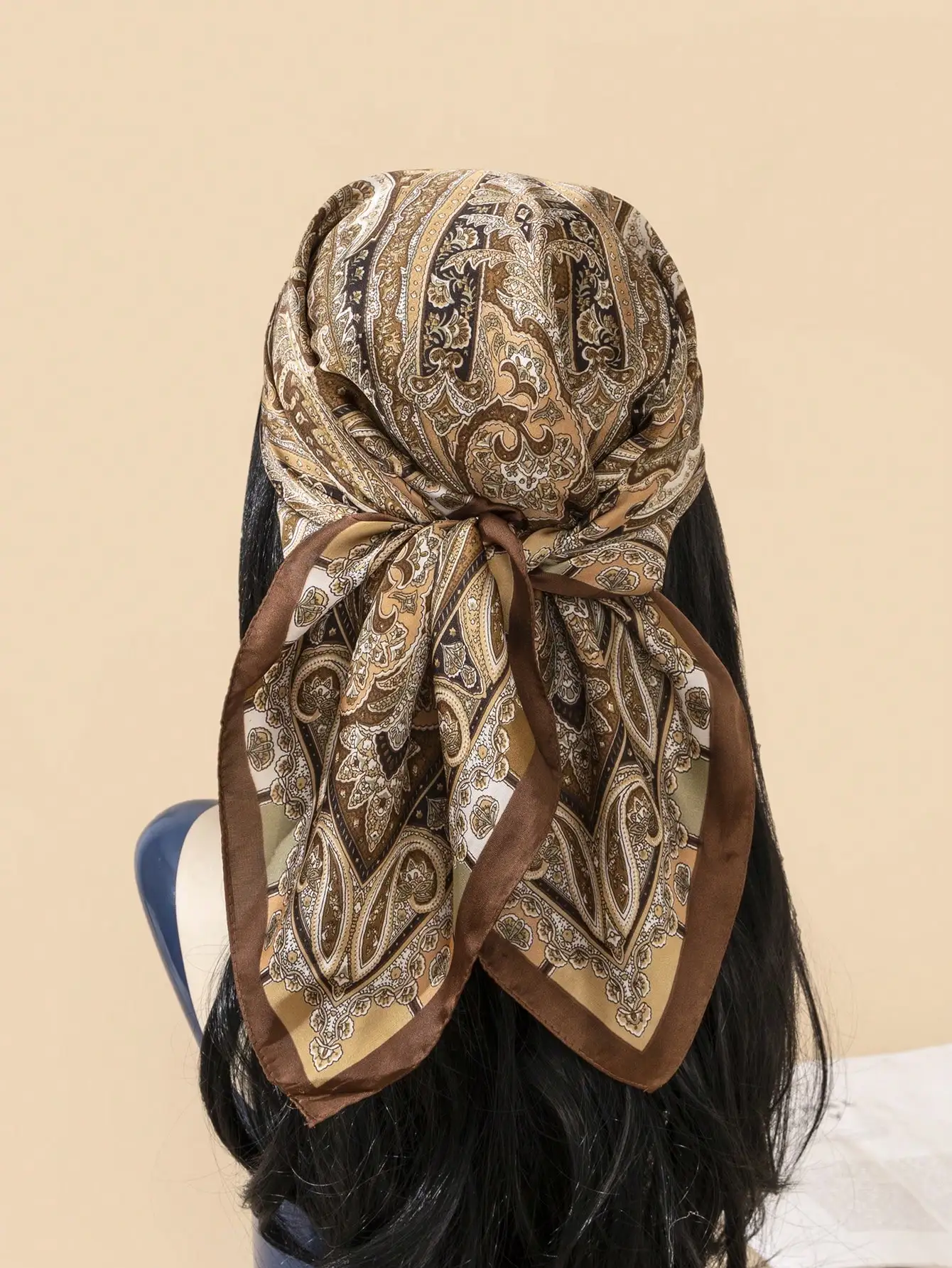 1pc Faux Silk Printed Bandana Scarf Multi Purpose Hair Accessory Women Scarf Silk Scarves
1pc Faux Silk Printed Bandana Scarf Multi Purpose Hair Accessory Women Scarf Silk Scarves
