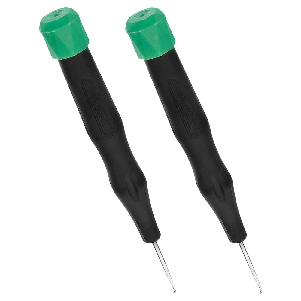 2pcs Stringing Machine Hook Tool for Badminton Tennis Racket Plastic Handle Durable Construction Efficient Process
2pcs Stringing Machine Hook Tool for Badminton Tennis Racket Plastic Handle Durable Construction Efficient Process
