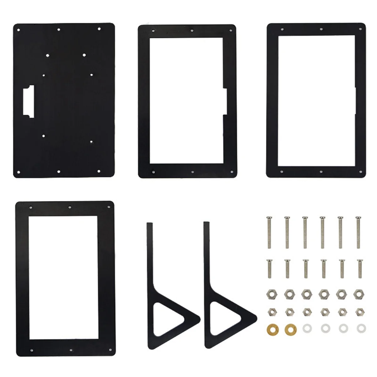 T07C-7Inch Monitor Touch Screen Case Desktop Holder Housing Protective Home LCD Display Acrylic Frame for Raspberry Pi
T07C-7Inch Monitor Touch Screen Case Desktop Holder Housing Protective Home LCD Display Acrylic Frame for Raspberry Pi
