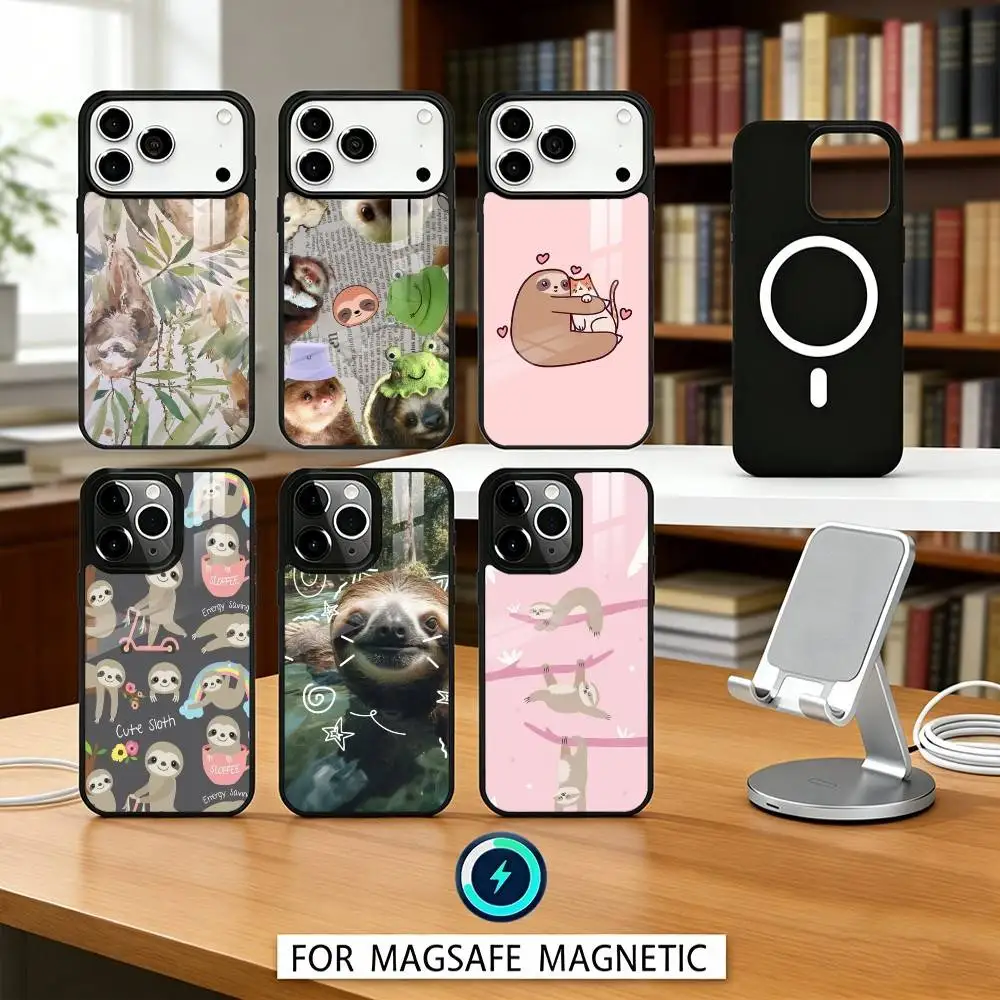 Cute Lazy Sloth Cozy Phone Case For iPhone 17,16,15,14,13,12,Pro,Max For Magsafe Magnetic Wireless Charging
Cute Lazy Sloth Cozy Phone Case For iPhone 17,16,15,14,13,12,Pro,Max For Magsafe Magnetic Wireless Charging
