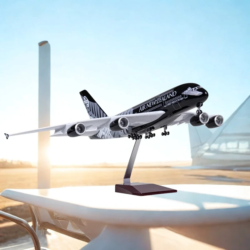 1/160 Scale Table Decorations Diecast Model A380 New Zealand Airlines Airbus Resin Airbus Airplane With Light Wheel Collection
1/160 Scale Table Decorations Diecast Model A380 New Zealand Airlines Airbus Resin Airbus Airplane With Light Wheel Collection