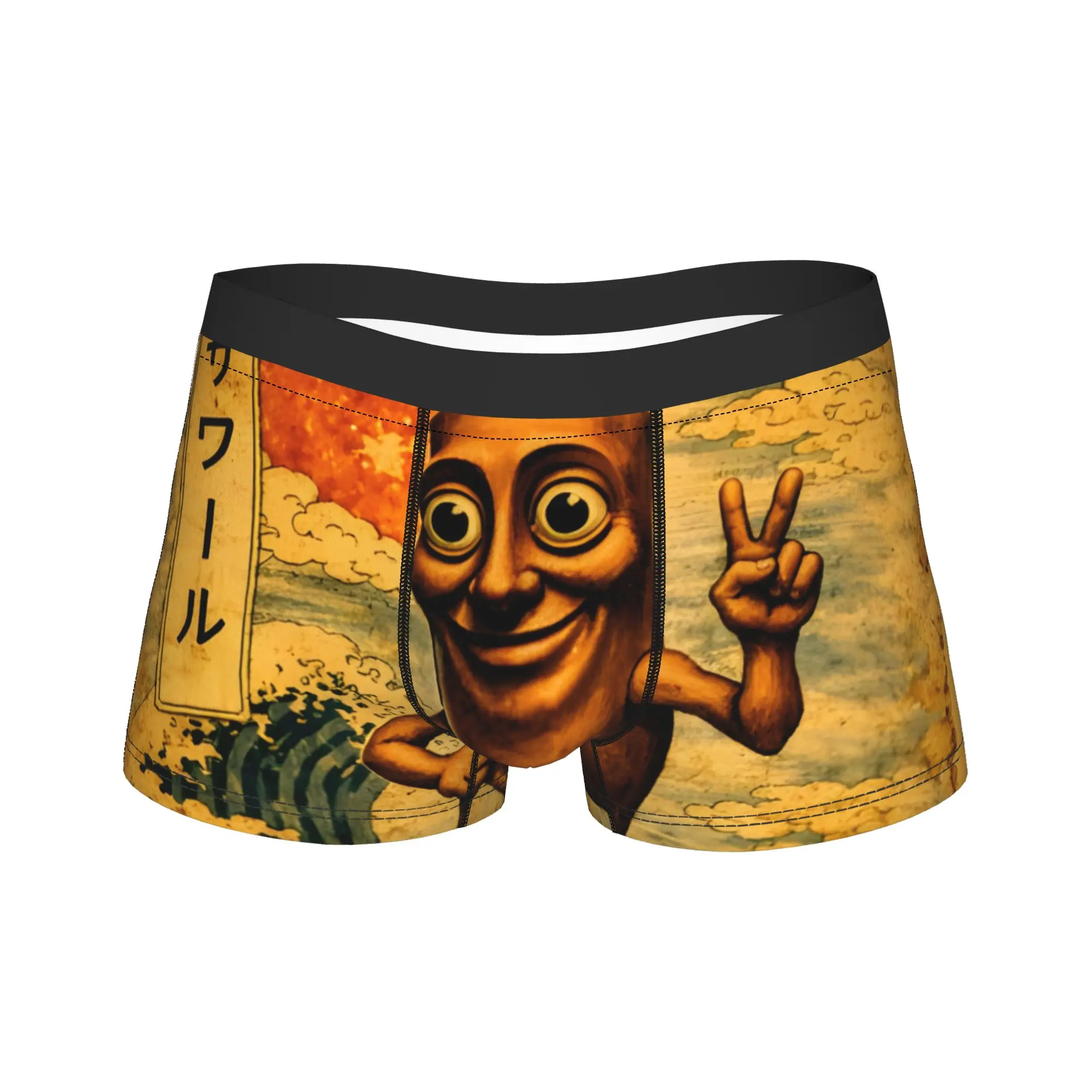 Retro Brainrot Meme Kanagawa Japanese Vintage Tung Tung Tung Sahur Underwear Men Shorts Briefs Sexy Soft Boxer Shorts
Retro Brainrot Meme Kanagawa Japanese Vintage Tung Tung Tung Sahur Underwear Men Shorts Briefs Sexy Soft Boxer Shorts