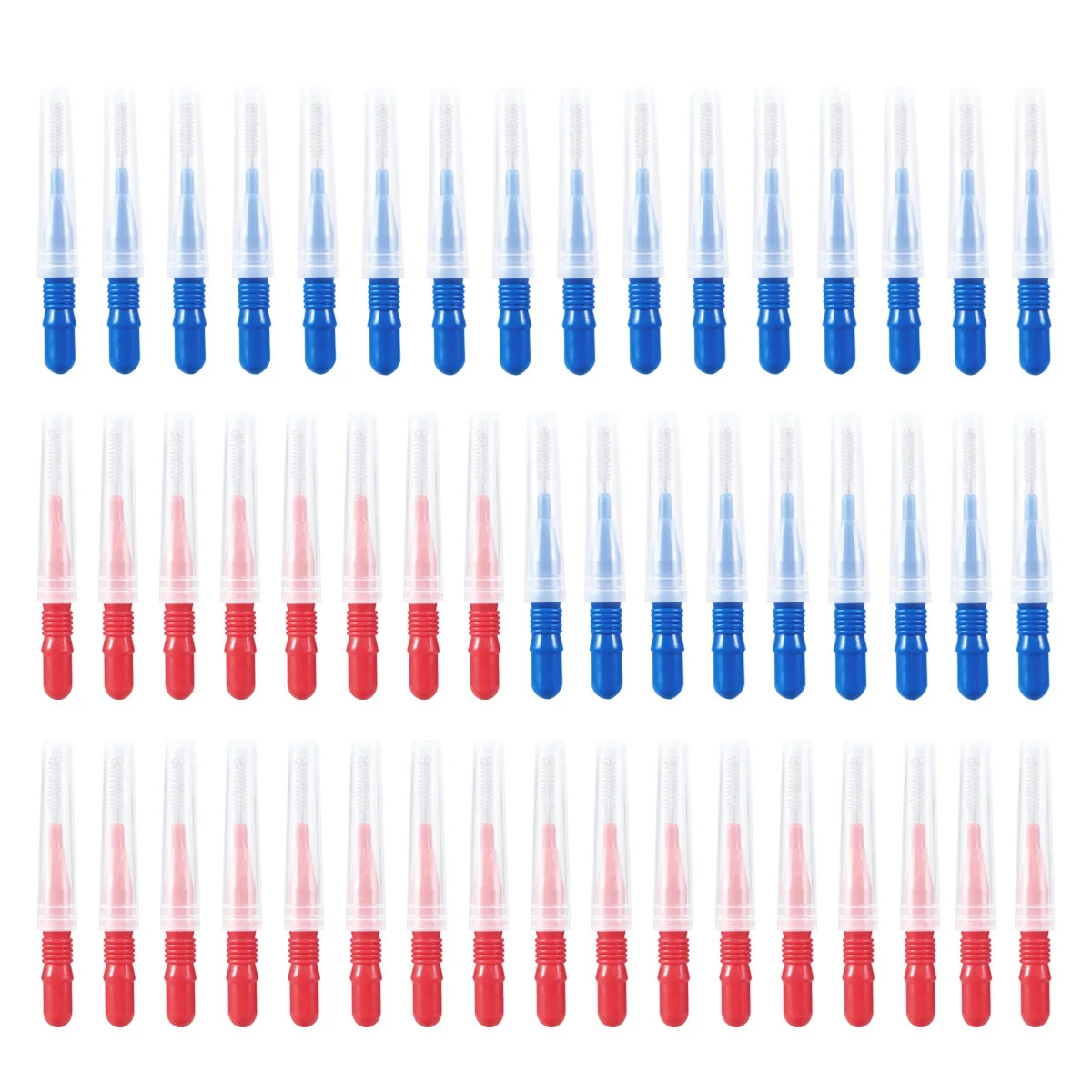 ROSENICE 50pcs Dental Oral Care Interdental Brush Toothpick Between Teeth Brush Kit (Blue and Red)
ROSENICE 50pcs Dental Oral Care Interdental Brush Toothpick Between Teeth Brush Kit (Blue and Red)