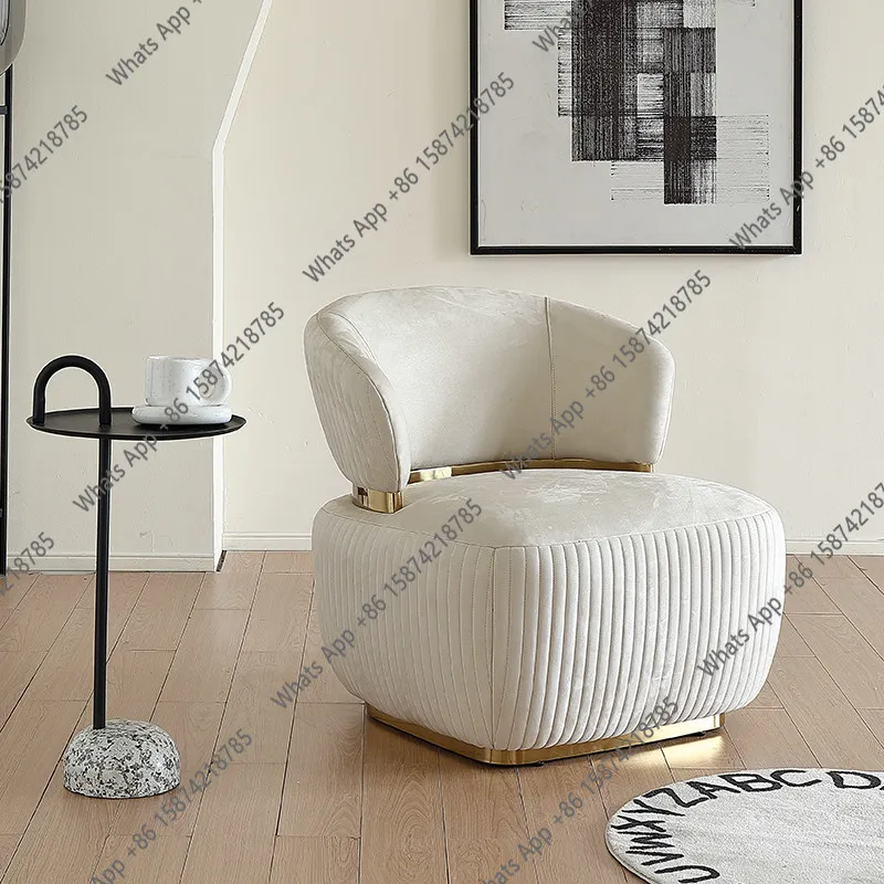 Light luxury leisure sofa chair designer modern simple living room single chair tiger chair fabric cream style single sofa
Light luxury leisure sofa chair designer modern simple living room single chair tiger chair fabric cream style single sofa