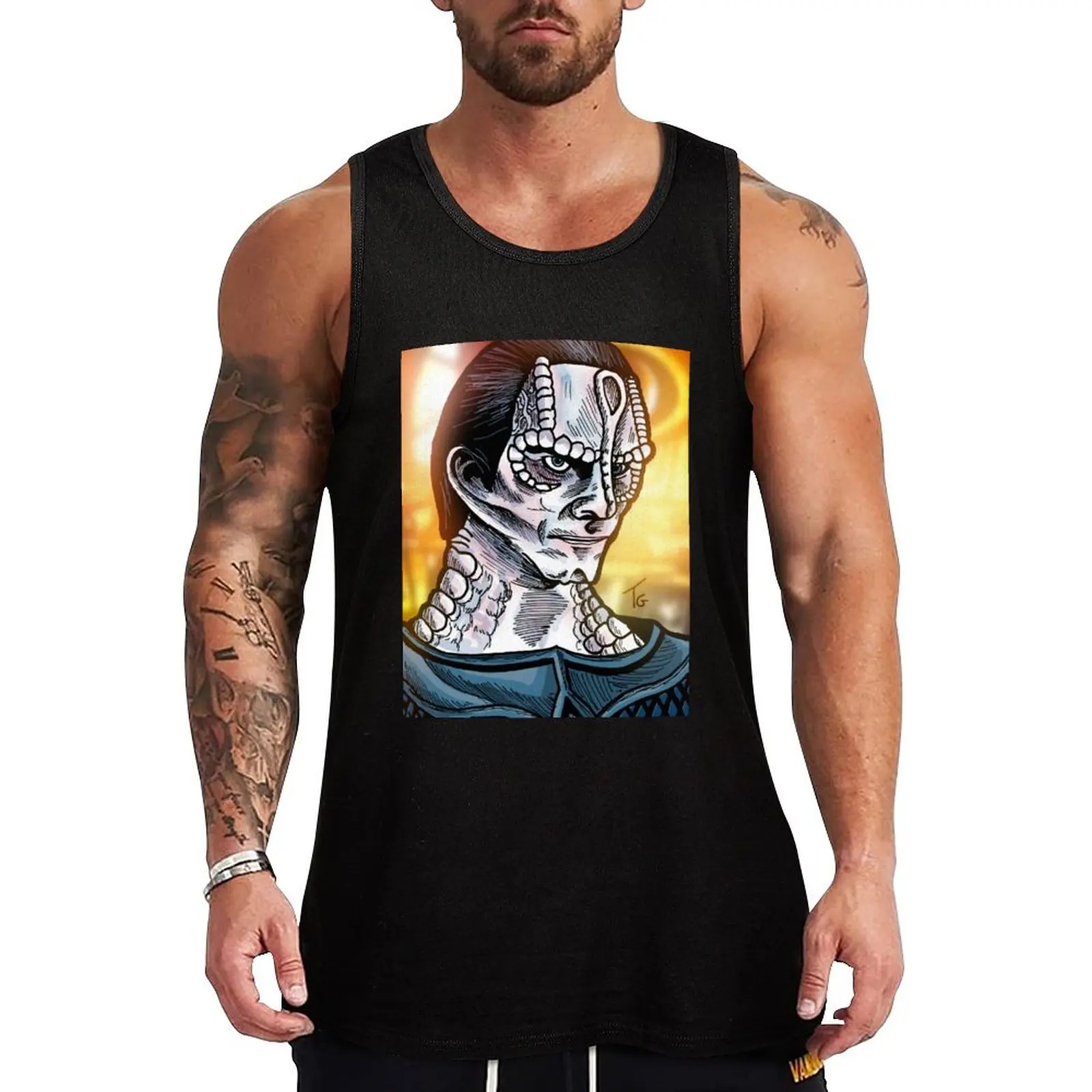 Gul Dukat Artwork (Star Trek Deep Space nine) Tank Top Work Gear Tank Top Utility Durable Sleeveless
Gul Dukat Artwork (Star Trek Deep Space nine) Tank Top Work Gear Tank Top Utility Durable Sleeveless