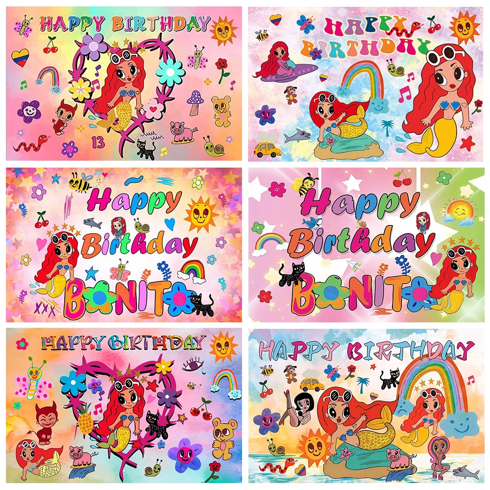Hot Manana Sera Bonito Bichota-Karol G Theme Backdrop Children Birthday Party Decorations Background Girl Fan Gifts Photo Props
Hot Manana Sera Bonito Bichota-Karol G Theme Backdrop Children Birthday Party Decorations Background Girl Fan Gifts Photo Props
