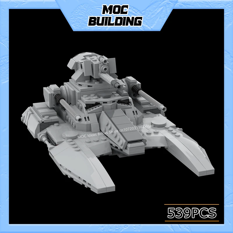 MOC Space Movie Series Armoured Carrier Tank Model Building Blocks Military Weapon Vehicle Toys DIY Assemble Bricks Xmas Gifts
MOC Space Movie Series Armoured Carrier Tank Model Building Blocks Military Weapon Vehicle Toys DIY Assemble Bricks Xmas Gifts