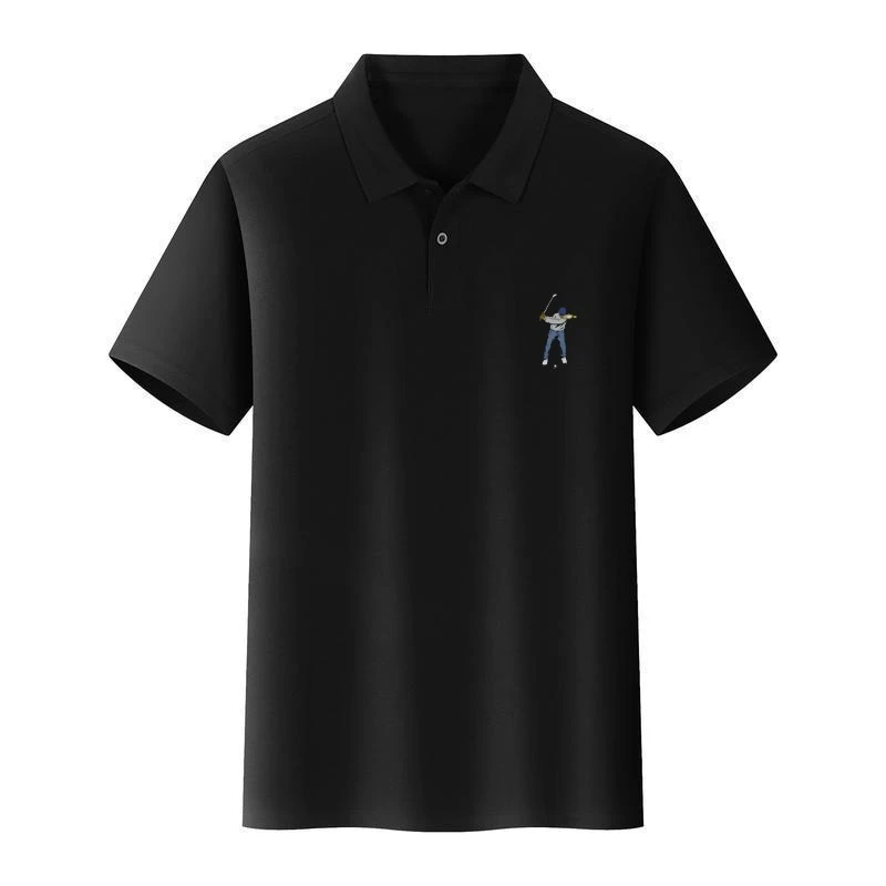 2025 New Golf Polo Shirt Men's Business Short-sleeved Polo Shirt SummerHeavy Loose Black Trend Shirt
2025 New Golf Polo Shirt Men's Business Short-sleeved Polo Shirt SummerHeavy Loose Black Trend Shirt