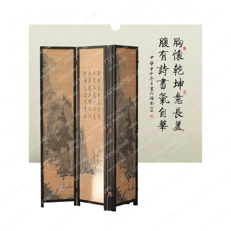 Solid Wood Subareas Screens Accordion Partition Living Room Bamboo Indoor Blocking Barrier Distressed Office Study Tea Room
Solid Wood Subareas Screens Accordion Partition Living Room Bamboo Indoor Blocking Barrier Distressed Office Study Tea Room