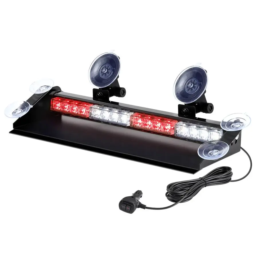 29 Flash Patterns LED Red White Emergency Strobe Dash Light for First Responder Volunteer Firefighter Vehicles Trucks POV, Car F
29 Flash Patterns LED Red White Emergency Strobe Dash Light for First Responder Volunteer Firefighter Vehicles Trucks POV, Car F