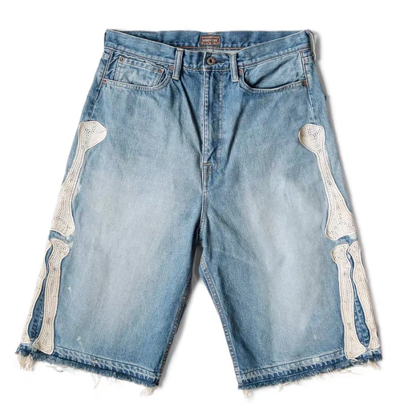 Deeptown Y2k Vintage Harajuku Denim Shorts Women Washed Patchwork Tassels American Retro Jeans Man Baggy Hip Hop Jorts Summer
Deeptown Y2k Vintage Harajuku Denim Shorts Women Washed Patchwork Tassels American Retro Jeans Man Baggy Hip Hop Jorts Summer