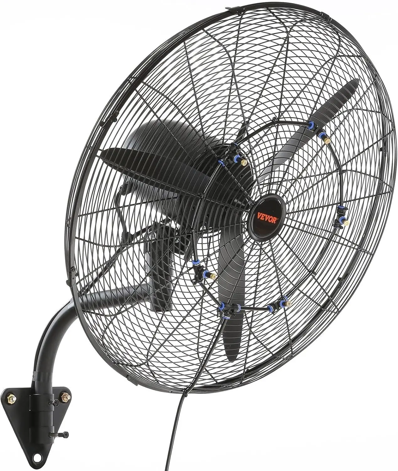 24 Inch 3-Speed 7000 CFM Black Waterproof Wall Mount Oscillating Fan
24 Inch 3-Speed 7000 CFM Black Waterproof Wall Mount Oscillating Fan