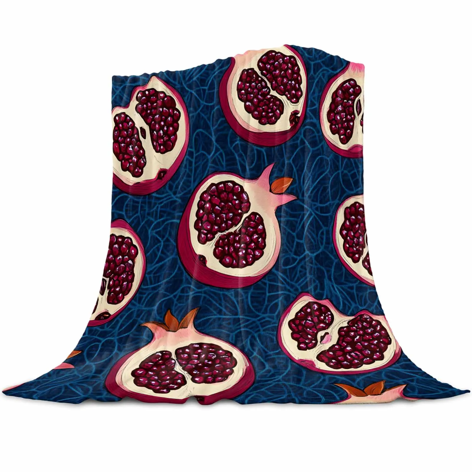 Modern Pomegranate Fruit Throws Blankets for Sofa Bed Soft Plush Warm Sofa Throw Blanket Holiday Gifts
Modern Pomegranate Fruit Throws Blankets for Sofa Bed Soft Plush Warm Sofa Throw Blanket Holiday Gifts