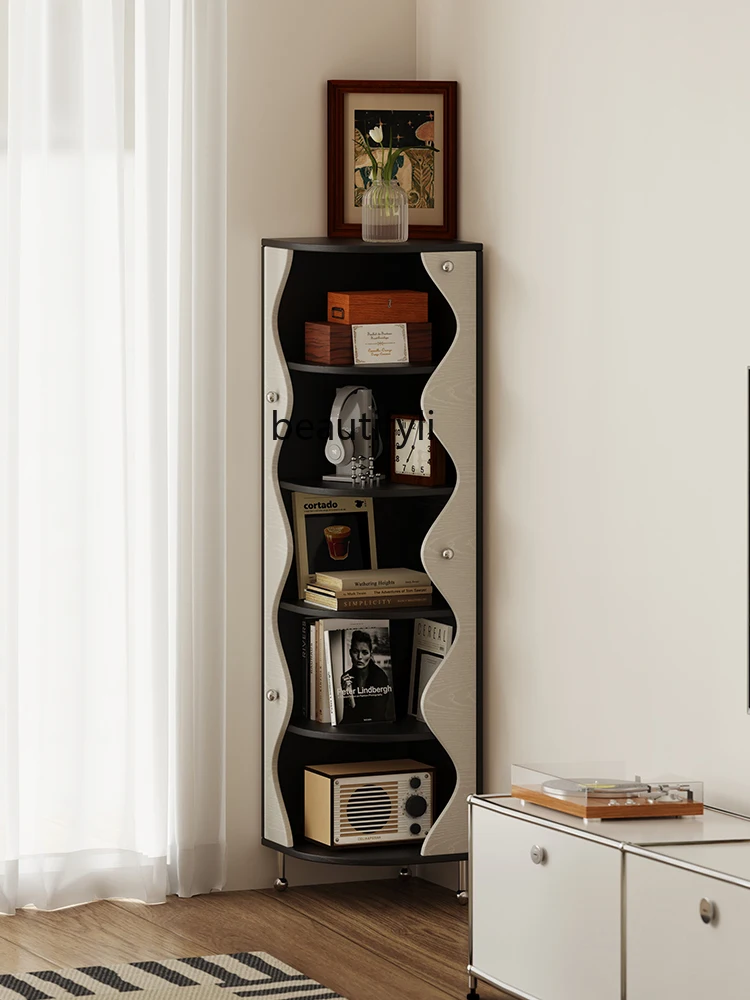 Living room corner cabinet, corner sofa side cabinet, wall rack, floor storage locker
Living room corner cabinet, corner sofa side cabinet, wall rack, floor storage locker