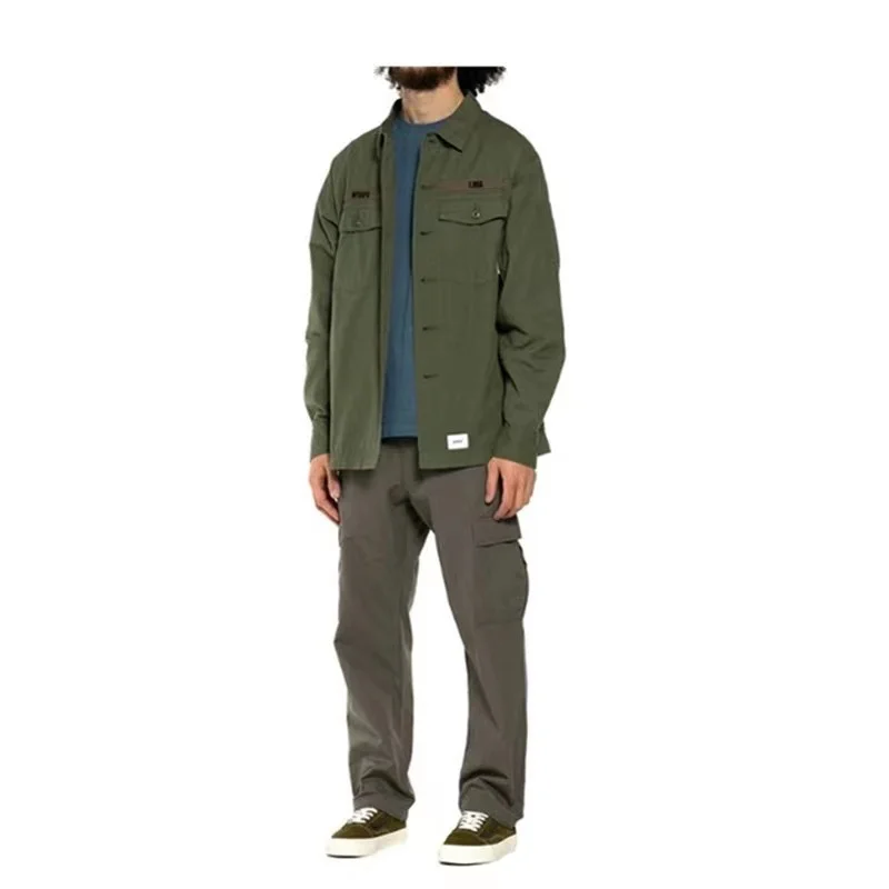WTAPS Spring and summer new style trend brand straight tube loose-fitting overalls retro wash casual pants
WTAPS Spring and summer new style trend brand straight tube loose-fitting overalls retro wash casual pants