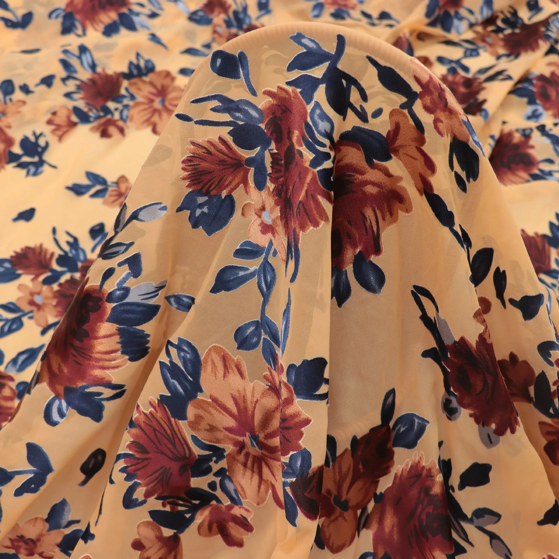 4788 Woven Brocade Sticky Velvet Printed Burnt out Burnt Flower Acid Printed Lustrine Velvet Fabric Nightdress Cheongsam
4788 Woven Brocade Sticky Velvet Printed Burnt out Burnt Flower Acid Printed Lustrine Velvet Fabric Nightdress Cheongsam