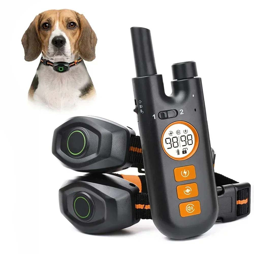 Электрический ошейник для дрессировки собак, перезаряжаемый ошейник для собак, ошейник для дрессировки лая, звуковой сигнал, вибрация, IPX7, водонепроницаемый для собак
Электрический ошейник для дрессировки собак, перезаряжаемый ошейник для собак, ошейник для дрессировки лая, звуковой сигнал, вибрация, IPX7, водонепроницаемый для собак