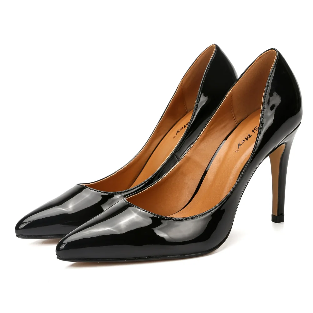 10cm Classic Women's High Heels Shoes Fashion Large Size 45 48 Point Black Red Heeled Wedding Shoes OL Office Dress Pumps
10cm Classic Women's High Heels Shoes Fashion Large Size 45 48 Point Black Red Heeled Wedding Shoes OL Office Dress Pumps