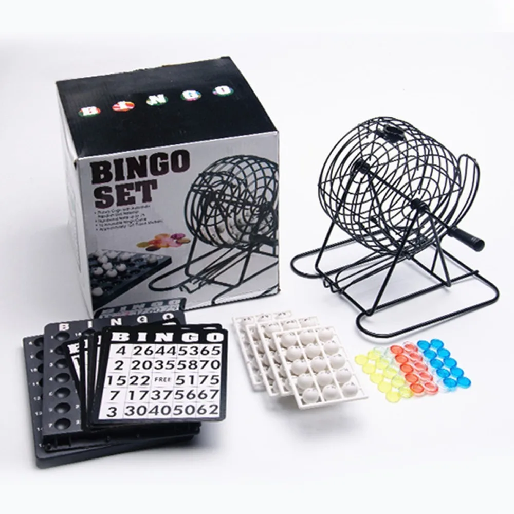 Game Set 6 Inch Bingo Machine Manual Operated 75 Balls Lucky Draw Game Hand Crank Portable Lottery Draw Machine Party Gathering
Game Set 6 Inch Bingo Machine Manual Operated 75 Balls Lucky Draw Game Hand Crank Portable Lottery Draw Machine Party Gathering