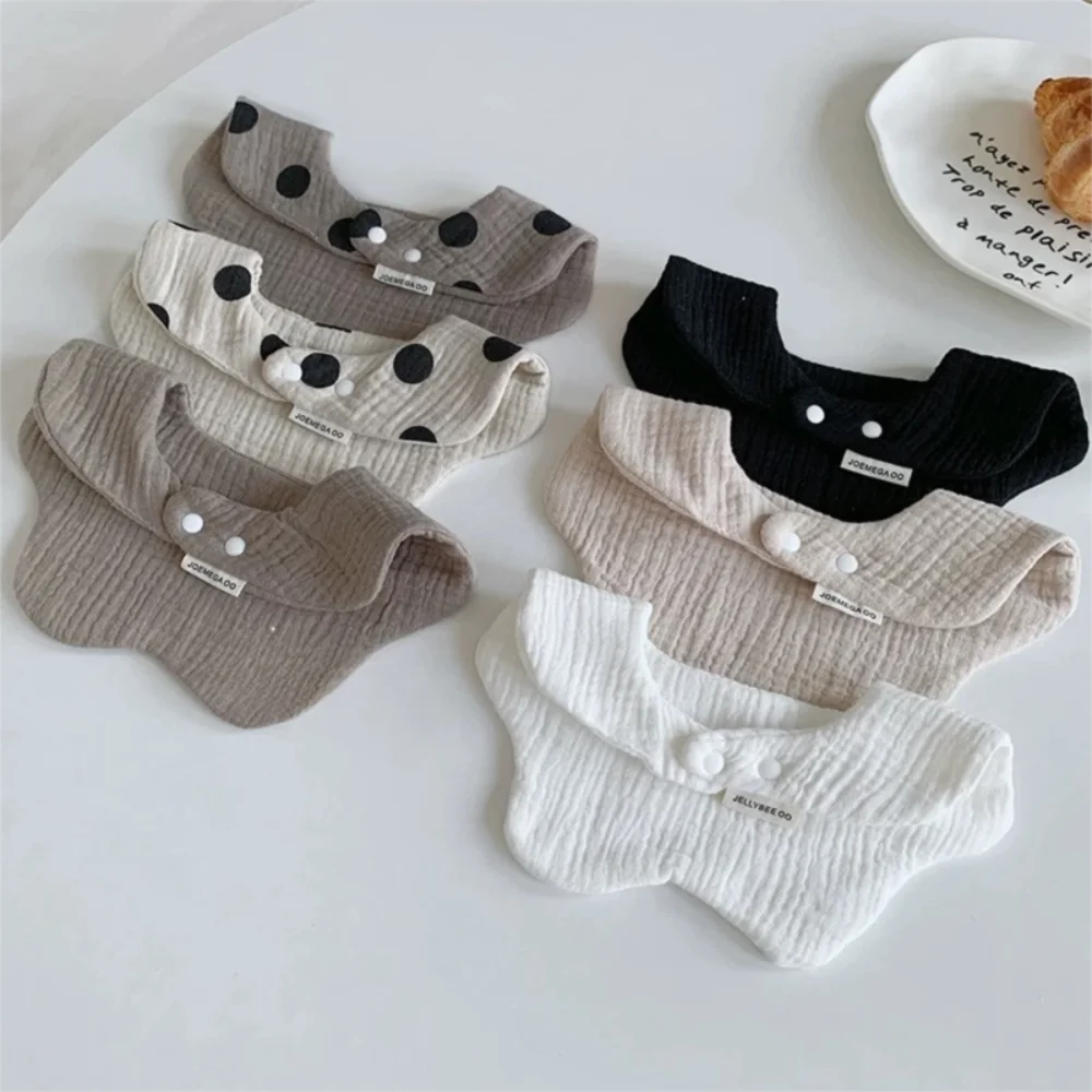 Ins Feeding Anti-vomiting Bibs Cotton Yarn Waterproof Baby Drooling Bibs Korean Style Round Neck Dotted Baby Cotton Bibs Infant
Ins Feeding Anti-vomiting Bibs Cotton Yarn Waterproof Baby Drooling Bibs Korean Style Round Neck Dotted Baby Cotton Bibs Infant