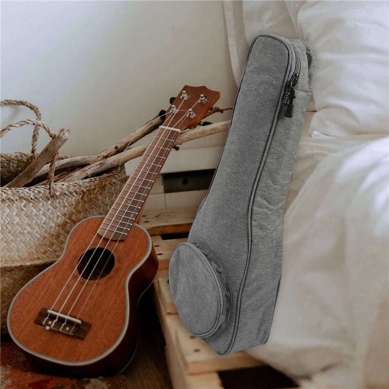 Dropship-4Pcs 23 Inch Cotton Ukulele Bag Soft Case Gig Waterproof Oxford Cloth Ukelele Hawaii Four String Guitar Backpack Grey 
Dropship-4Pcs 23 Inch Cotton Ukulele Bag Soft Case Gig Waterproof Oxford Cloth Ukelele Hawaii Four String Guitar Backpack Grey