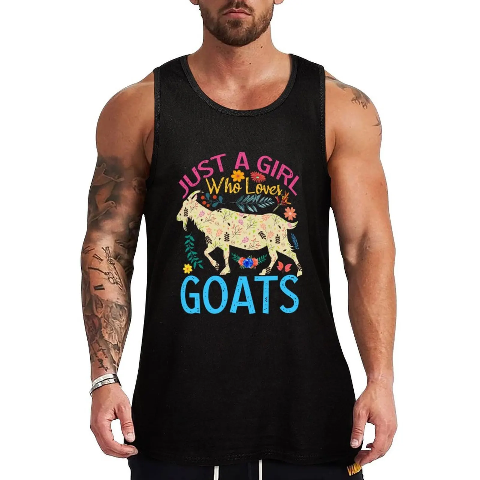 Just A Girl Who Loves Goats Tank Top gym clothing men gym clothes man fitness Men's summer t-shirt
Just A Girl Who Loves Goats Tank Top gym clothing men gym clothes man fitness Men's summer t-shirt