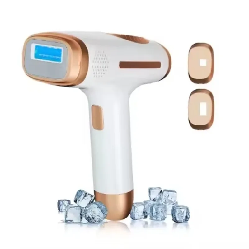Handheld Painless IPL Laser Epilator Ice-Cooling Device for Face & Body Hair Removal Home Use
Handheld Painless IPL Laser Epilator Ice-Cooling Device for Face & Body Hair Removal Home Use