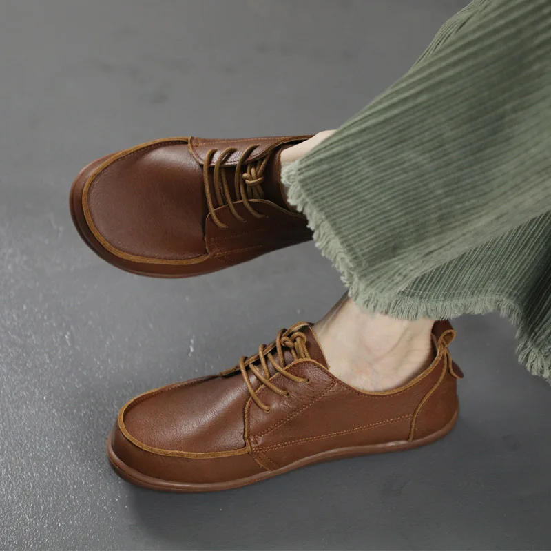 Retro rustic style nostalgic genuine leather handmade women's shoes flat casual cowhide loafers loafers Mary Jane shoes
Retro rustic style nostalgic genuine leather handmade women's shoes flat casual cowhide loafers loafers Mary Jane shoes