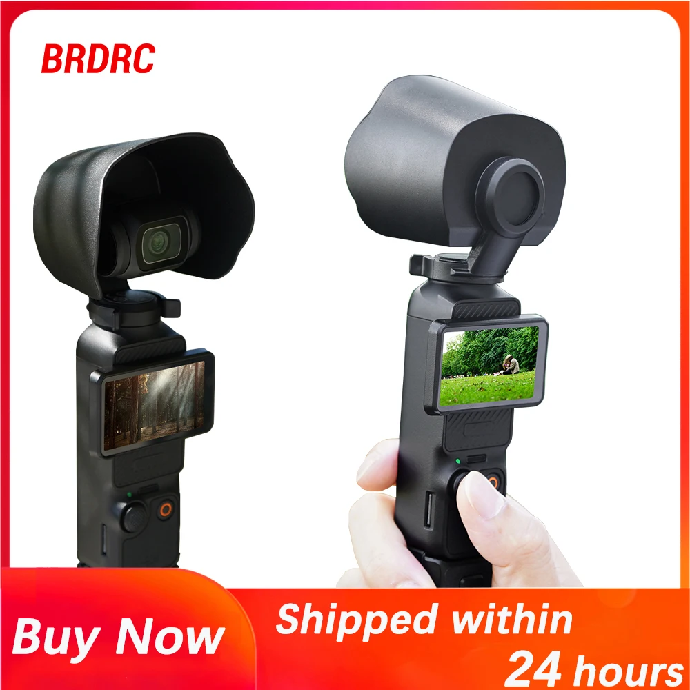 BRDRC Sun Hood For DJI Osmo Pocket 3 Handheld Gimbal Camera Lens Sunshade Protective Cover Pocket 3 Accessories
BRDRC Sun Hood For DJI Osmo Pocket 3 Handheld Gimbal Camera Lens Sunshade Protective Cover Pocket 3 Accessories