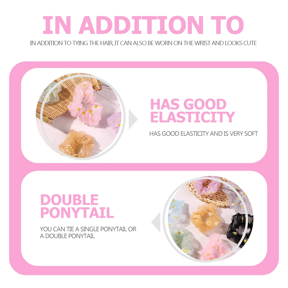 12 Pcs C y Color Floral Hair Accessories Durable Elastic Material Smooth Texture Fashion Chic Girls Women Decorations
12 Pcs C y Color Floral Hair Accessories Durable Elastic Material Smooth Texture Fashion Chic Girls Women Decorations